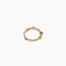 Load image into Gallery viewer, Ratio Rainbow Keshi Pearl Ring
