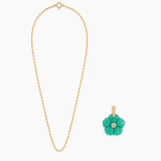 Long Hibiscus Flower Necklace
