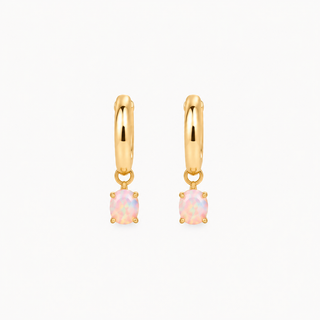 Pink Opal Huggies - February Goddess Box 2026