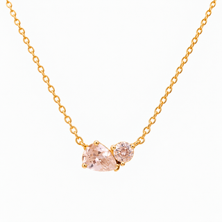 Duo CZ Necklace