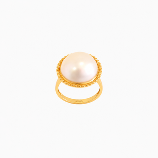 Mabe White Pearl Ring