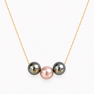 Haiku Floating Pearl Necklace