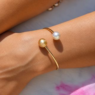 Santorini Golden South Sea Pearl Cuff