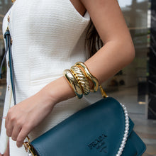 Load image into Gallery viewer, Hokulani Gold Cuff