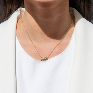 Iris Rainbow Necklace