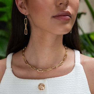 Luxe Links Paperclip Choker