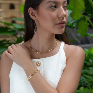 Luxe Links Paperclip Choker