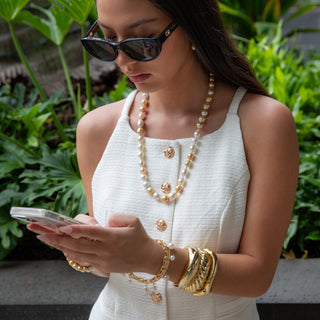 Luana Gold Cuff