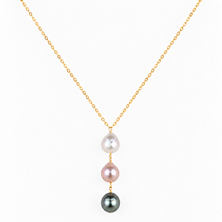 Ekolu Wailea Pearl Y Necklace