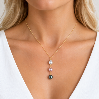 Ekolu Wailea Pearl Y Necklace