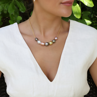 Napali Rainbow Pearl Necklace