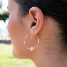 Load image into Gallery viewer, Bloom Pink Pikake Earring