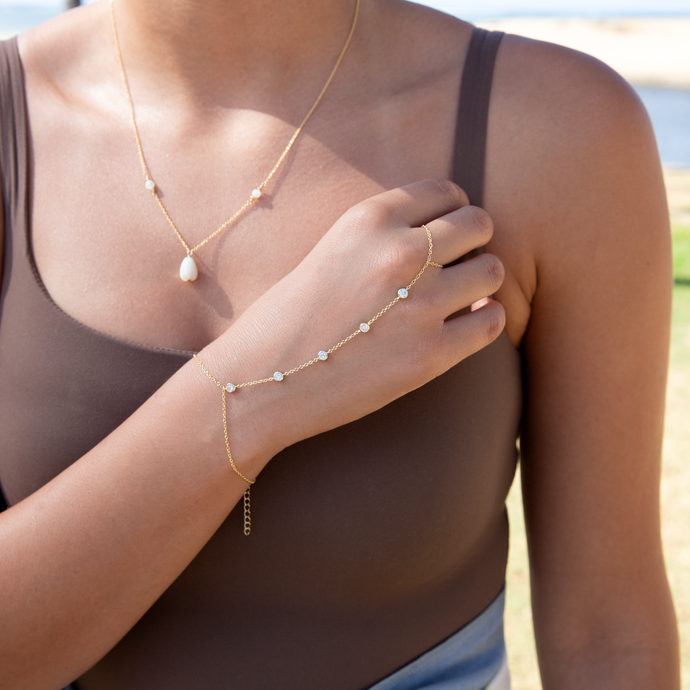 Jackie Hand Chain Bracelet