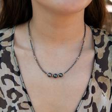 Load image into Gallery viewer, Crimson Peacock Tahitian Pearl Necklace