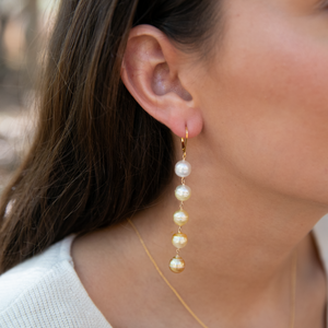 Ombré Elima Golden South Sea Pearl Earring