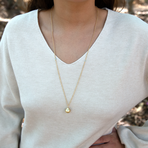 Lena Golden South Sea Pearl Necklace