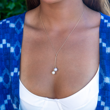 Load image into Gallery viewer, Golden South Sea Pearl Lariat Y Necklace