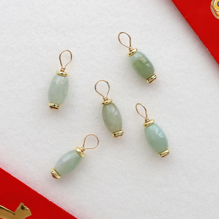 jade charms gold