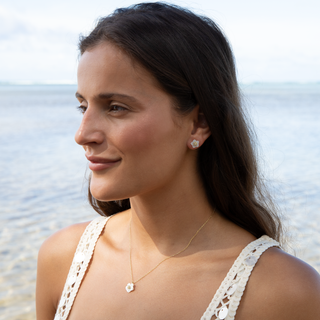 Celine Mother of Pearl Necklace
