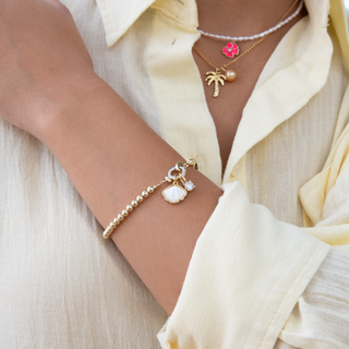 Mother of Pearl Shell Charm
