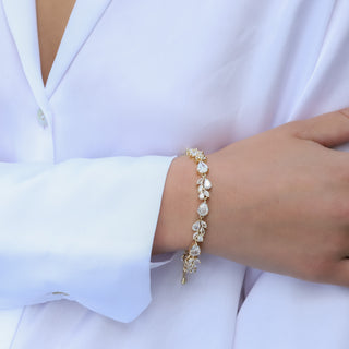 Bling Diamond Bridal Bracelet