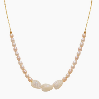 Dahlia Pikake Necklace