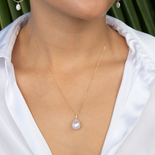 画像をギャラリービューアに読み込む, Ines Diamond Pearl Necklace