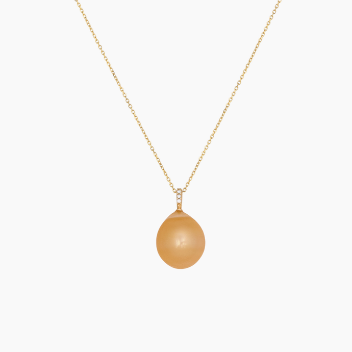 Juno Diamond Pearl Necklace