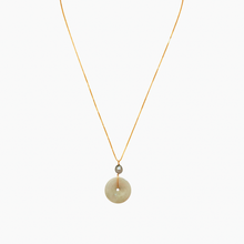 Load image into Gallery viewer, Large Jade Tahitian Keshi Pearl Necklace