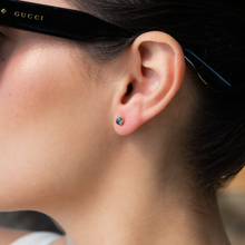 画像をギャラリービューアに読み込む, London Blue Topaz Studs