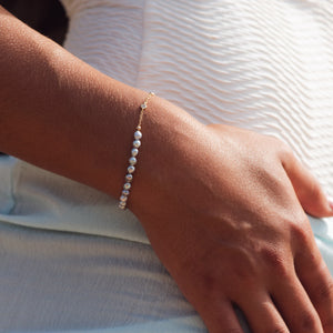 Asami Akoya Keshi Pearl Bracelet