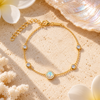 Halo Opal Bracelet