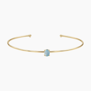 Opal Cuff in gold