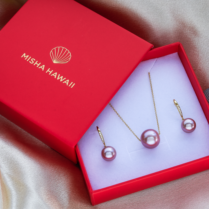 Anniversary Pink Pearl Gift Set