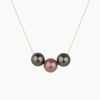 Haiku Floating Pearl Necklace