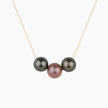 Load image into Gallery viewer, Haiku Floating Pearl Necklace