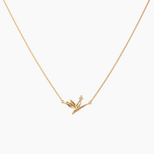 Load image into Gallery viewer, Diamond Bird of Paradise Necklace
