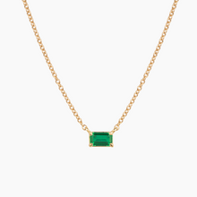 Load image into Gallery viewer, Emerald Birthstone Necklace