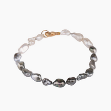 Load image into Gallery viewer, Ombre Tahitian Keshi Pearl Bracelet