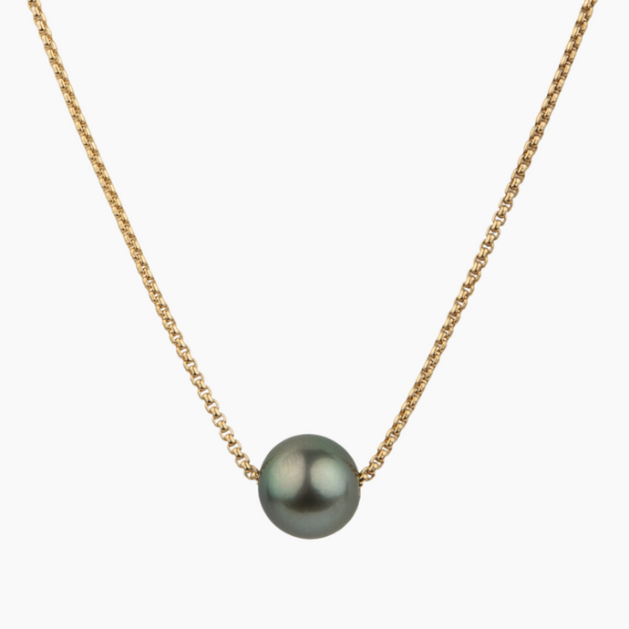 Allison Tahitian Pearl Floating Necklace