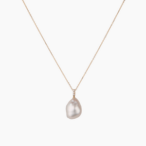 Mimi Keshi Pearl Diamond Necklace