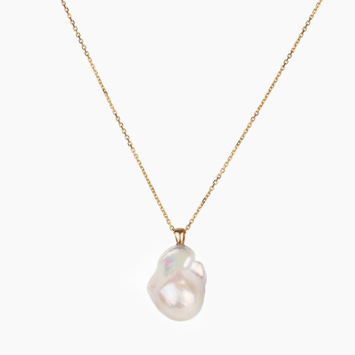 Nixie Flameball Pearl Necklace