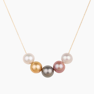Aquarius Bali Pearl Necklace
