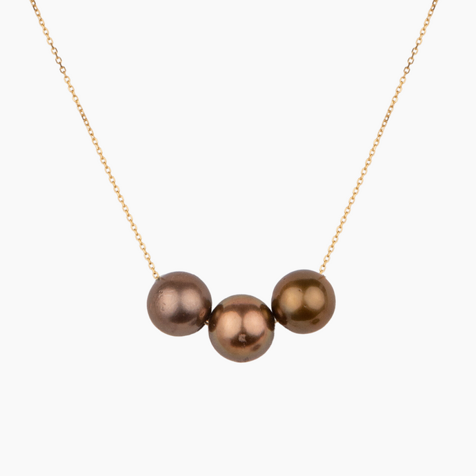 Cacao Pearl Necklace