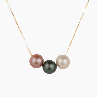 Wailea Floating Pearl Necklace