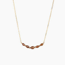 Load image into Gallery viewer, Layla Chocolate Keshi Pearl Necklace