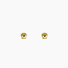Load image into Gallery viewer, Sunrise Shell Stud Earring 14kt Gold