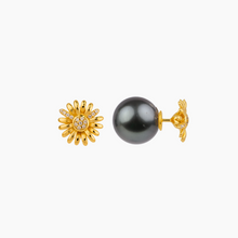 Load image into Gallery viewer, Lotus Shell Earrings