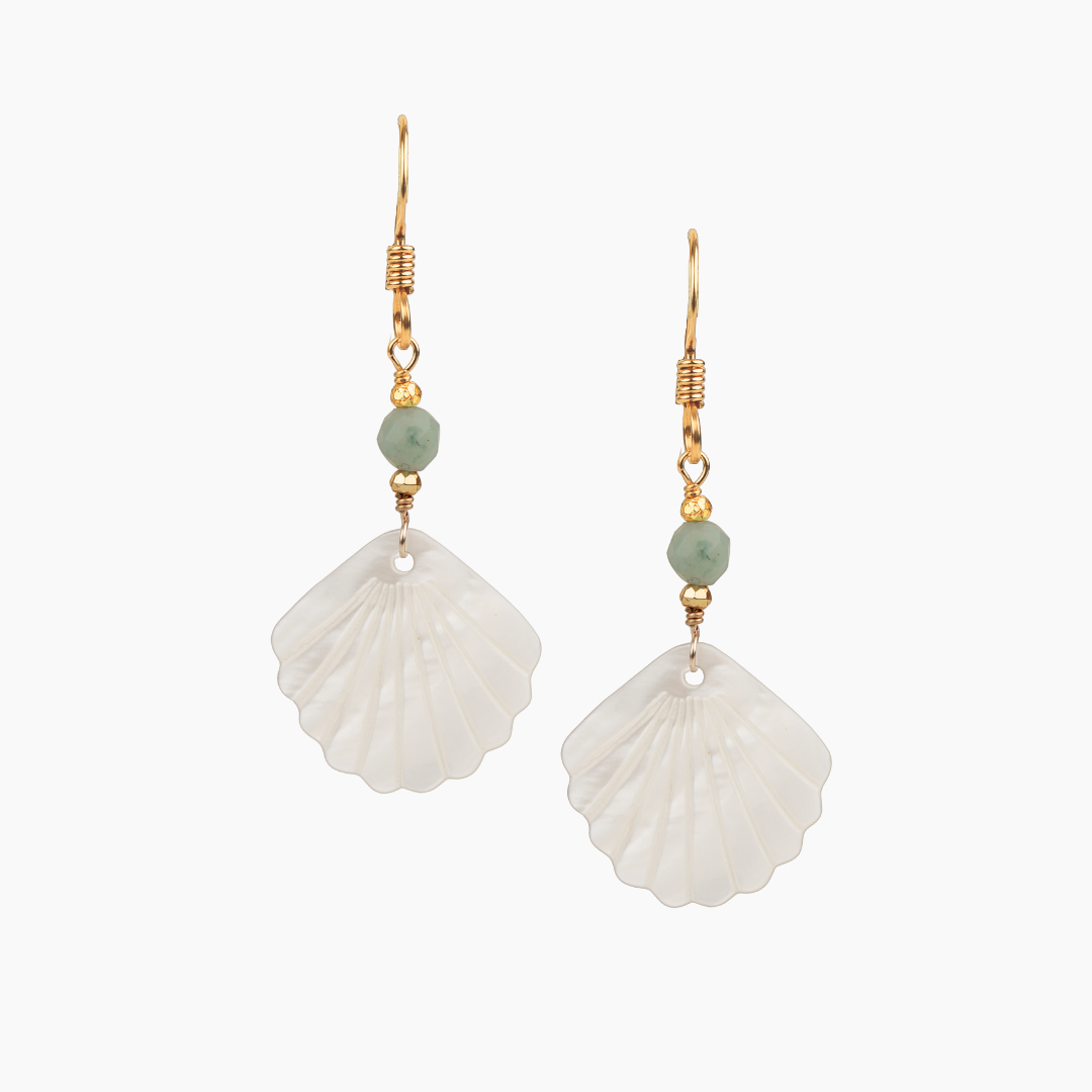 Mermaid Shell Earrings