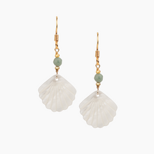 Load image into Gallery viewer, Mermaid Shell Earrings